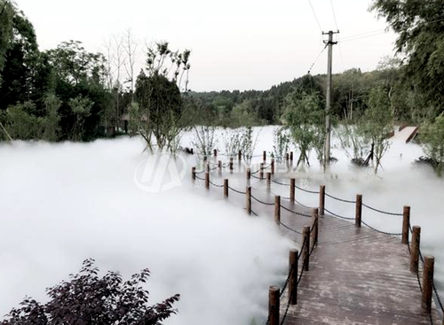 風景區霧森人造霧